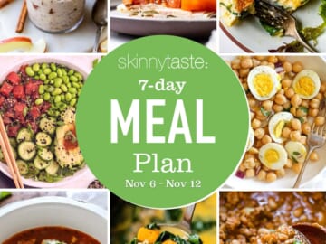 Free 7 Day Healthy Meal Plan (Nov 6-12)