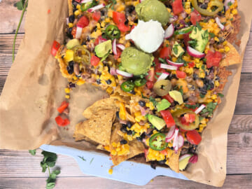 Vegetarian Nachos