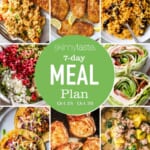 Free 7 Day Healthy Meal Plan (Oct 23-29 )
