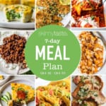 Free 7 Day Healthy Meal Plan (Oct 16-22)