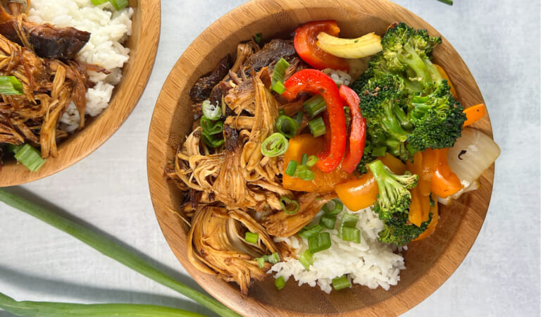 Slow Cooker Teriyaki Chicken and Veggies