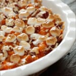 Sweet Potato Casserole with Marshmallows