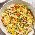 Leftover Turkey Noodle Soup