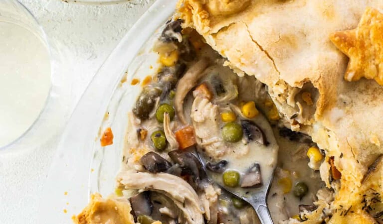 Leftover Turkey Pot Pie