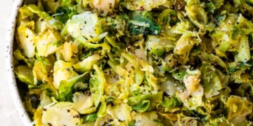 Lemon Brussel Sprouts