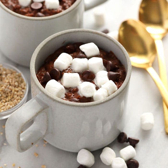 hot cocoa steel cut oats