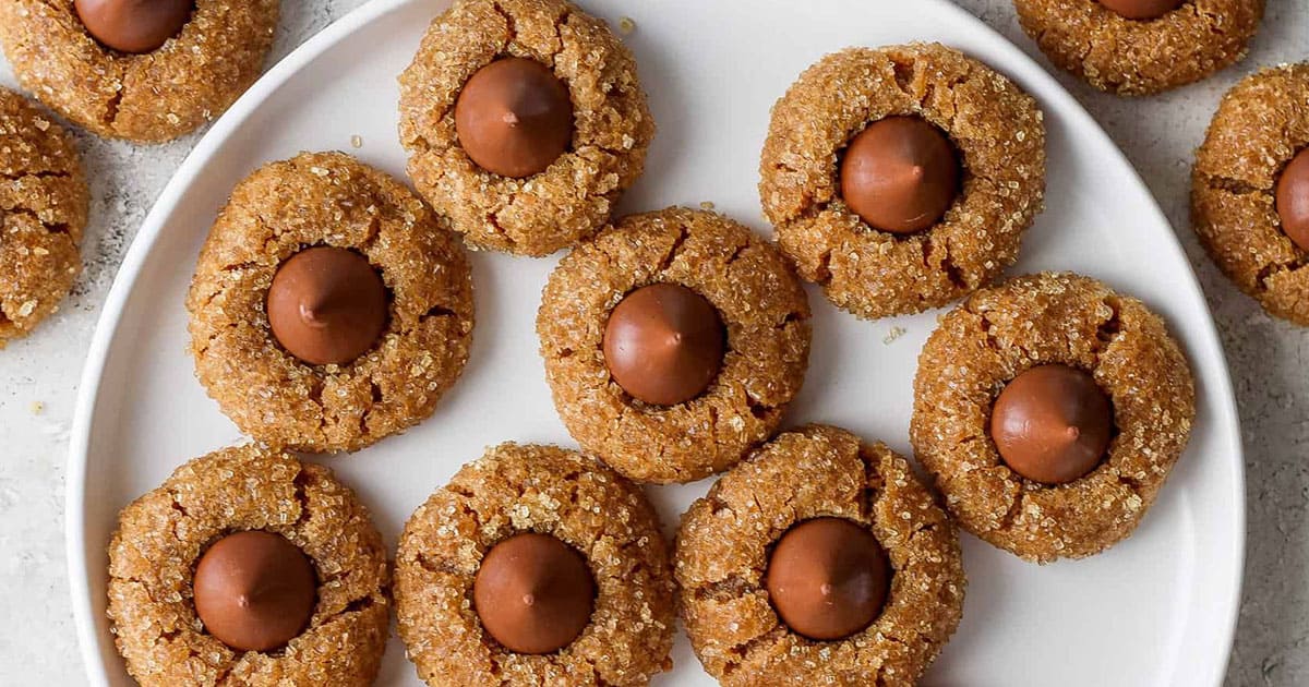 Flourless Peanut Butter Blossoms