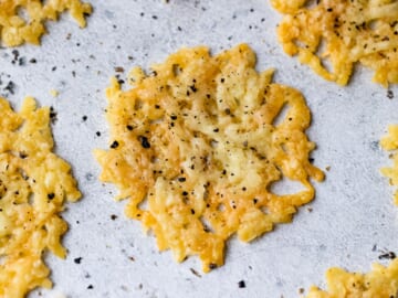 Parmesan Cheese Crisps