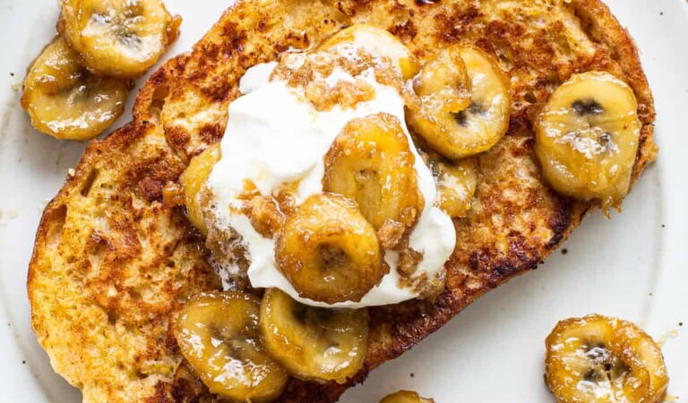 Bananas Foster French Toast