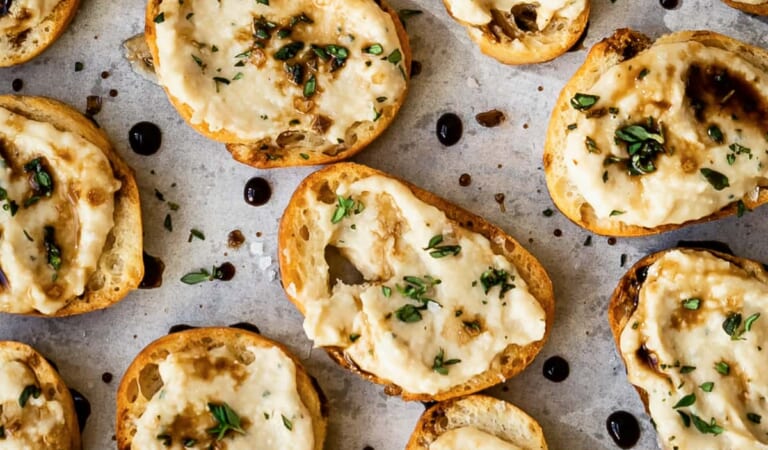 White Bean Crostini