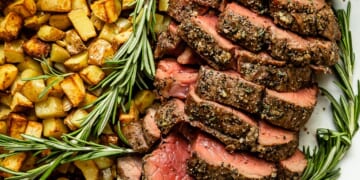 Garlic Rosemary Beef Tenderloin