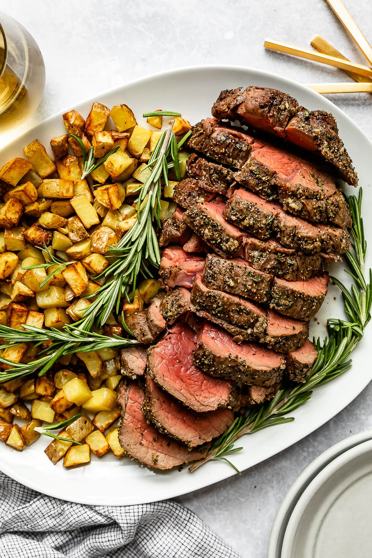 Garlic Rosemary Beef Tenderloin