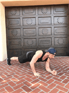 Beginner Bodyweight Workout: Up-Down Plank Exercise