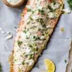 slow roasted salmon