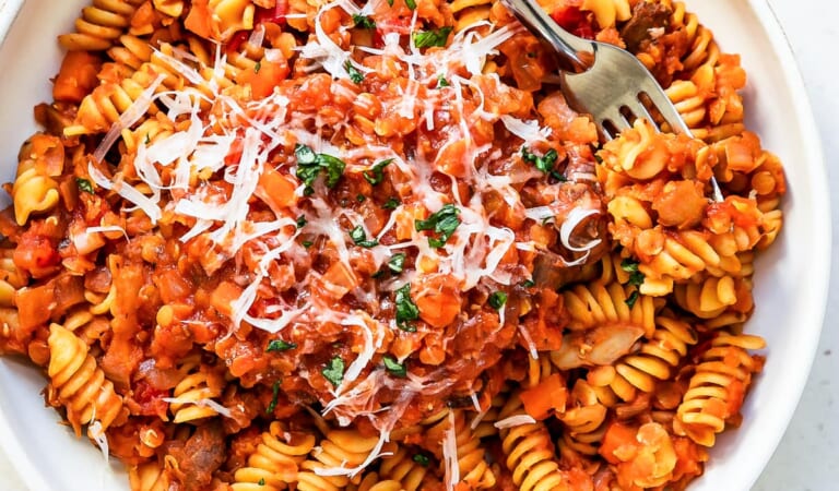 Lentil Bolognese