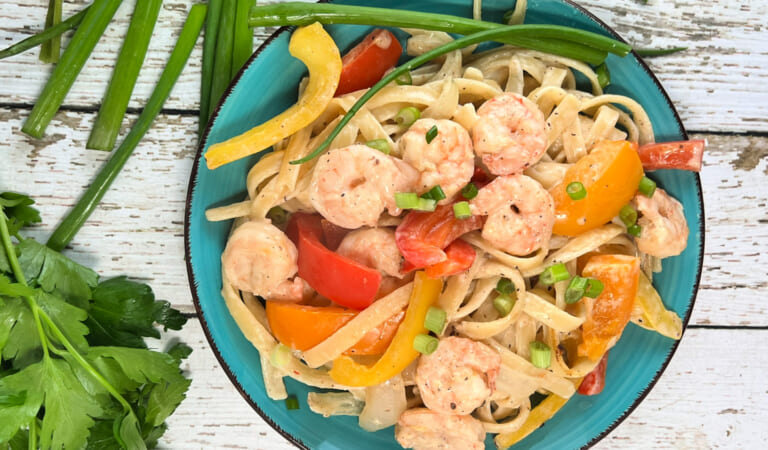 Cajun Shimp Pasta