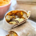 Make Ahead Breakfast Burritos