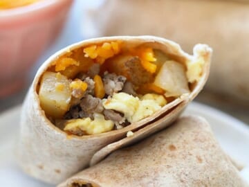 Make Ahead Breakfast Burritos