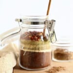 homemade taco seasoning in a jar