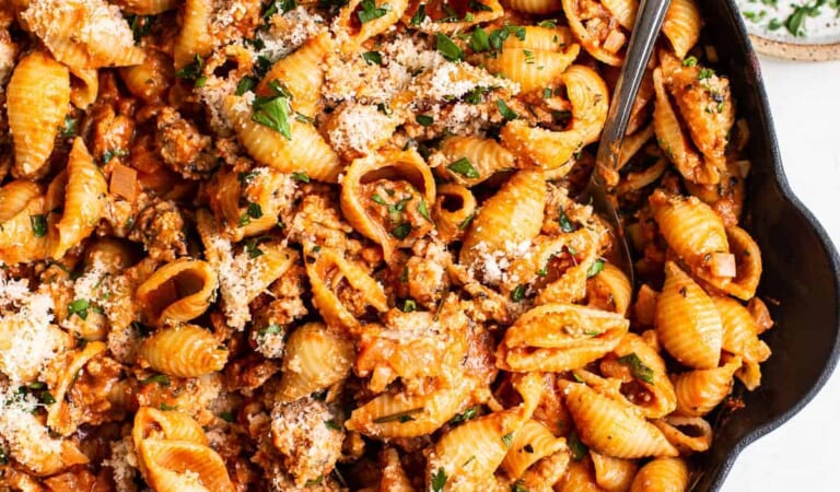 Ground Turkey Pasta