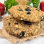 Lemon Blueberry Breakfast Cookies