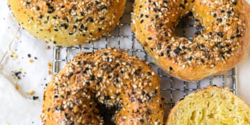 High Protein Egg Bagels