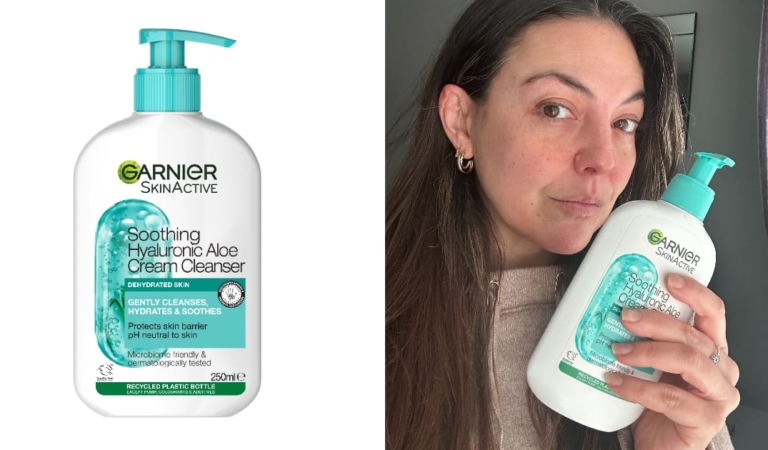 I Tried the New £10 Garnier Hyaluronic Aloe Cream Cleanser and I'm Impressed