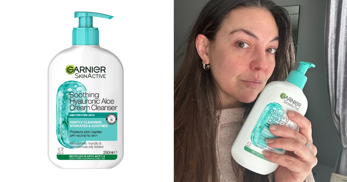 I Tried the New £10 Garnier Hyaluronic Aloe Cream Cleanser and I'm Impressed