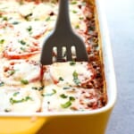 a Naked Spinach Lasagna Casserole