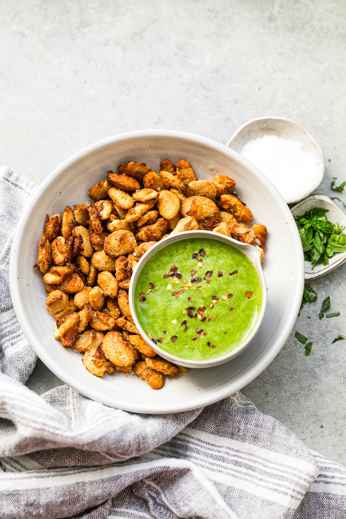 Crispy Butter Beans