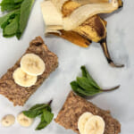 Oatmeal Banana Peanut Butter Bars