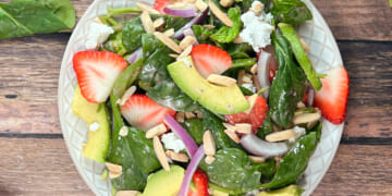 Strawberry Goat Cheese Salad