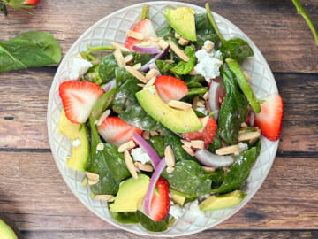 Strawberry Goat Cheese Salad