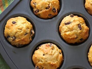 Whole Wheat Irish Soda Bread Muffins