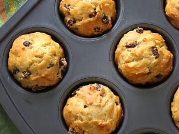 Whole Wheat Irish Soda Bread Muffins