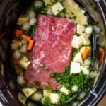 Crock Pot Corned Beef and Veggies