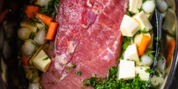 Crock Pot Corned Beef and Veggies