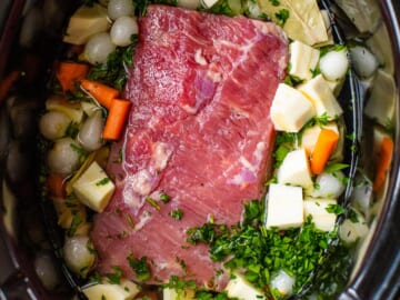 Crock Pot Corned Beef and Veggies