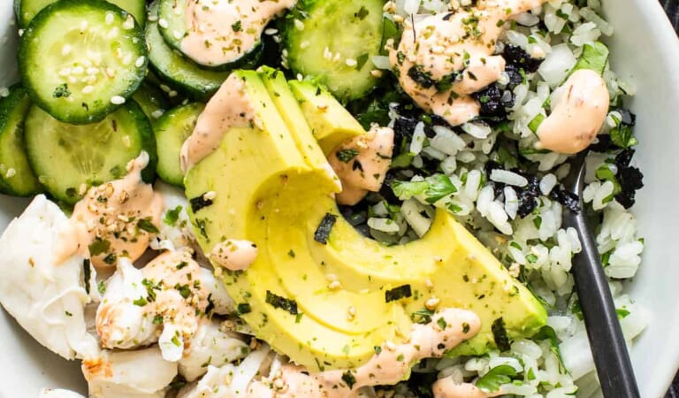 California Roll Sushi Bowl