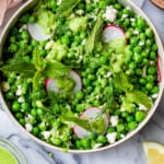 Fresh Pea Salad