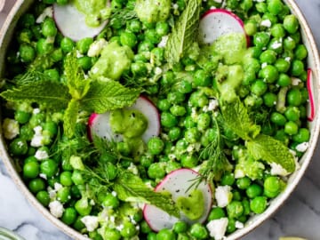 Fresh Pea Salad