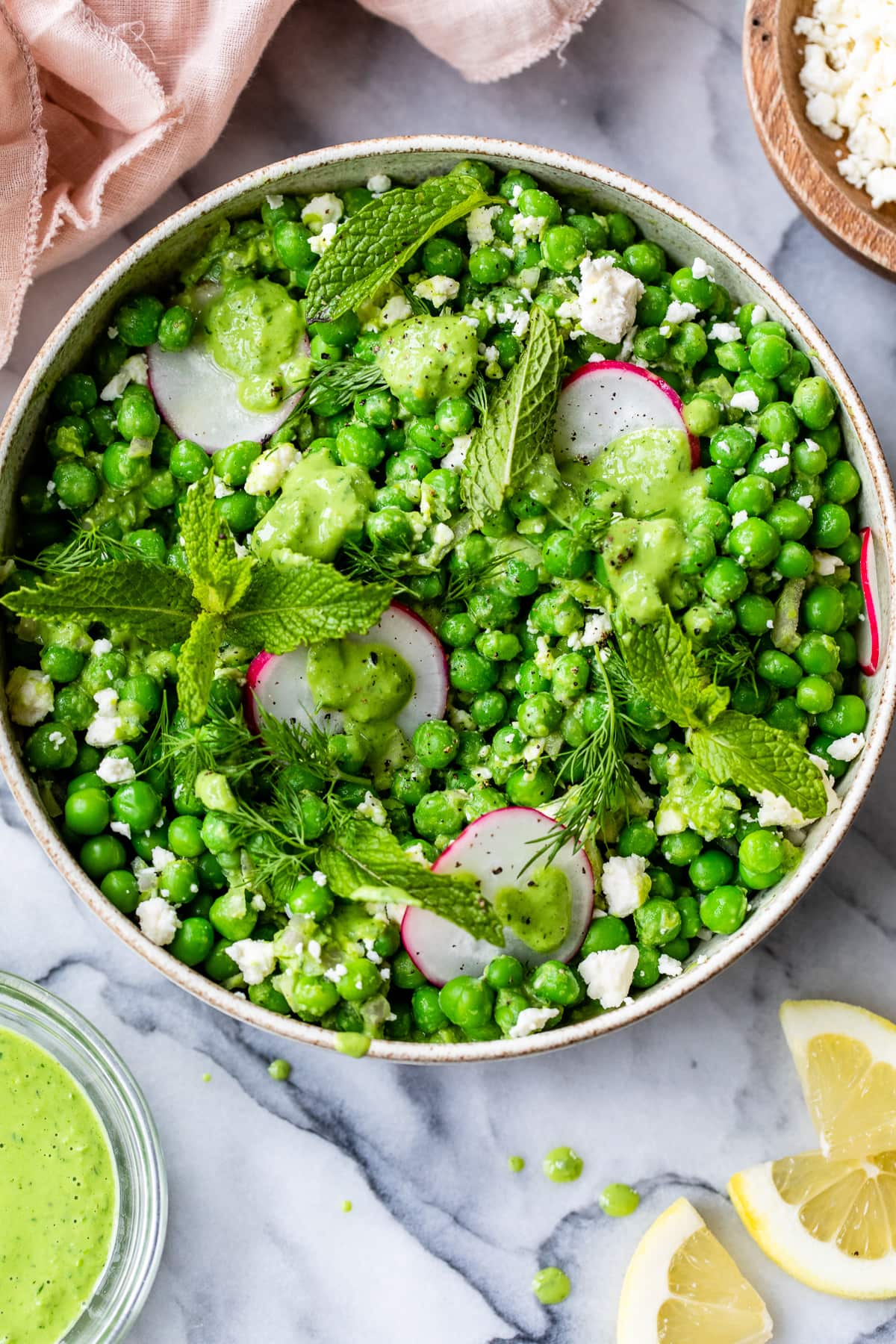 Fresh Pea Salad