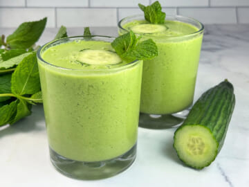 Cucumber Spinach Smoothie