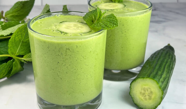 Cucumber Spinach Smoothie Cucumber Spinach Smoothie