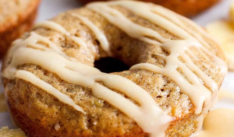 Banana Bread Donuts