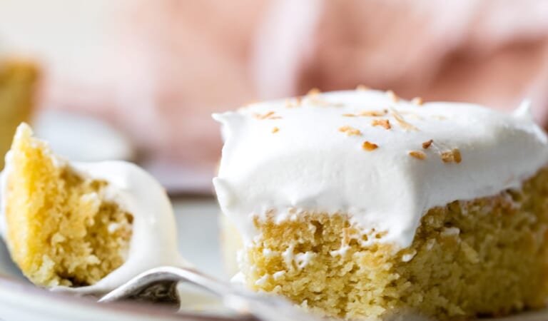 Lemon-Coconut Almond Cake