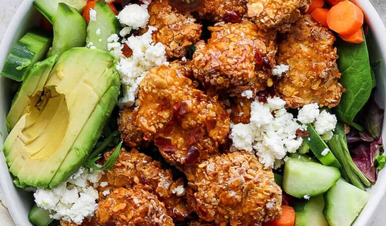 Hot Honey Chicken Salad