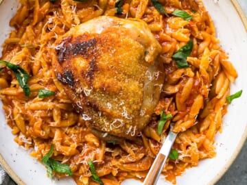 Chicken and Orzo