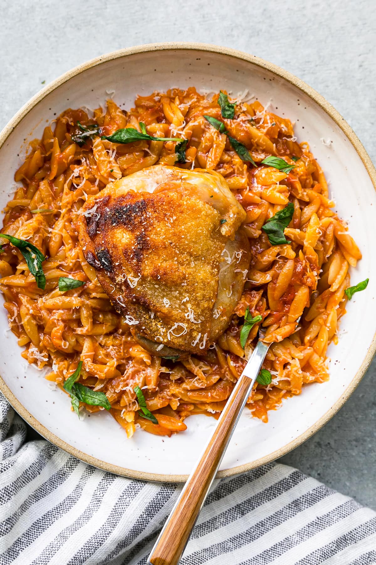 Chicken and Orzo