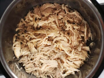 instant pot shredded chicken